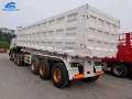 70 Tons Tipper Semi Trailer For Mauritania With Reasonable Price